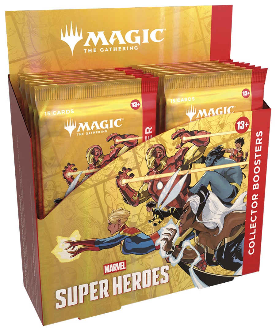 Magic: The Gathering Marvel Super Heroes Collector Booster Box - Image 2