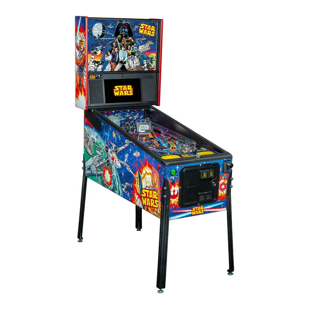 Star Wars Pro Comic Art Pinball Machine by Stern